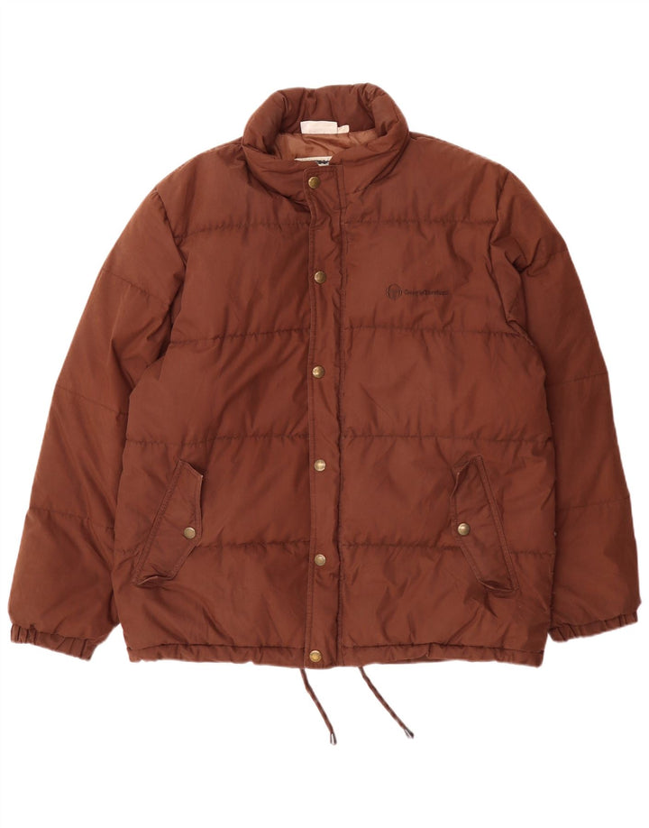 Sergio Tacchini Ανδρικό μπουφάν με επένδυση UK 38 Medium Brown