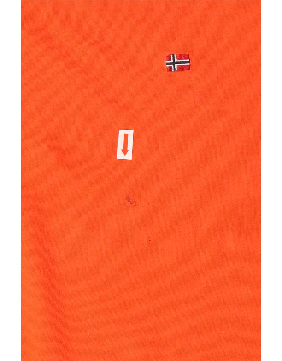NAPAPIJRI Ανδρικό T-Shirt Top μεγάλο πορτοκαλί βαμβακερό