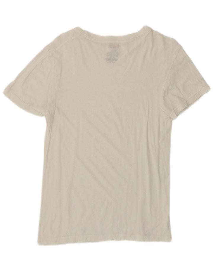 Ανδρικό T-Shirt Levi's Top UK 34/36 Μικρό λευκό βαμβακερό