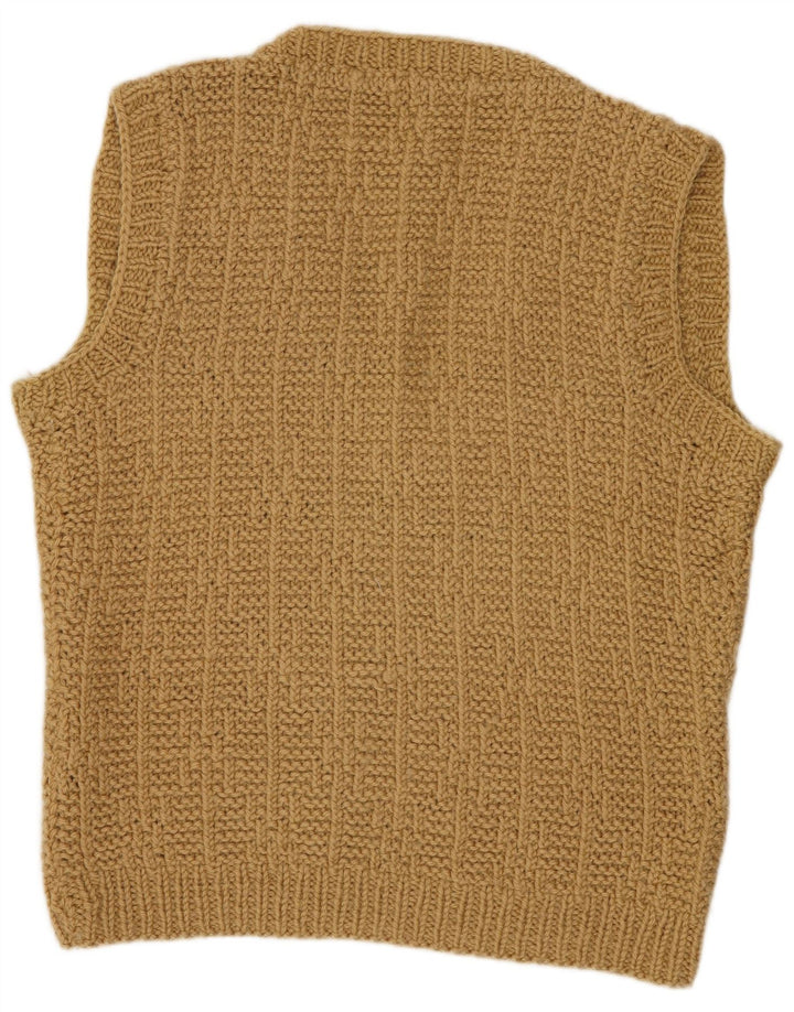 Vintage ανδρικό γιλέκο Tank Top Large Yellow