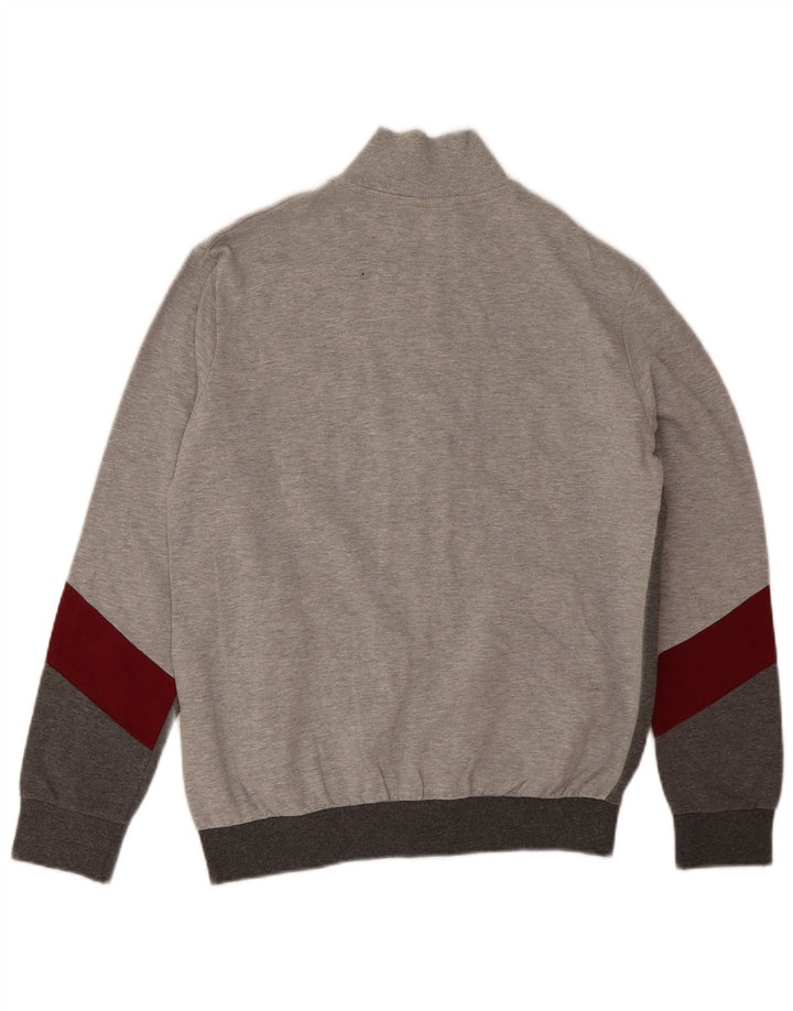 Γυναικεία φόρμα γραφικών Lotto Top Jacket UK 14 Medium Grey Colourblock