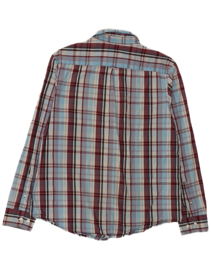 Ανδρικό Penguin Heritage Slim Fit πουκάμισο μεγάλο μπλε βαμβακερό