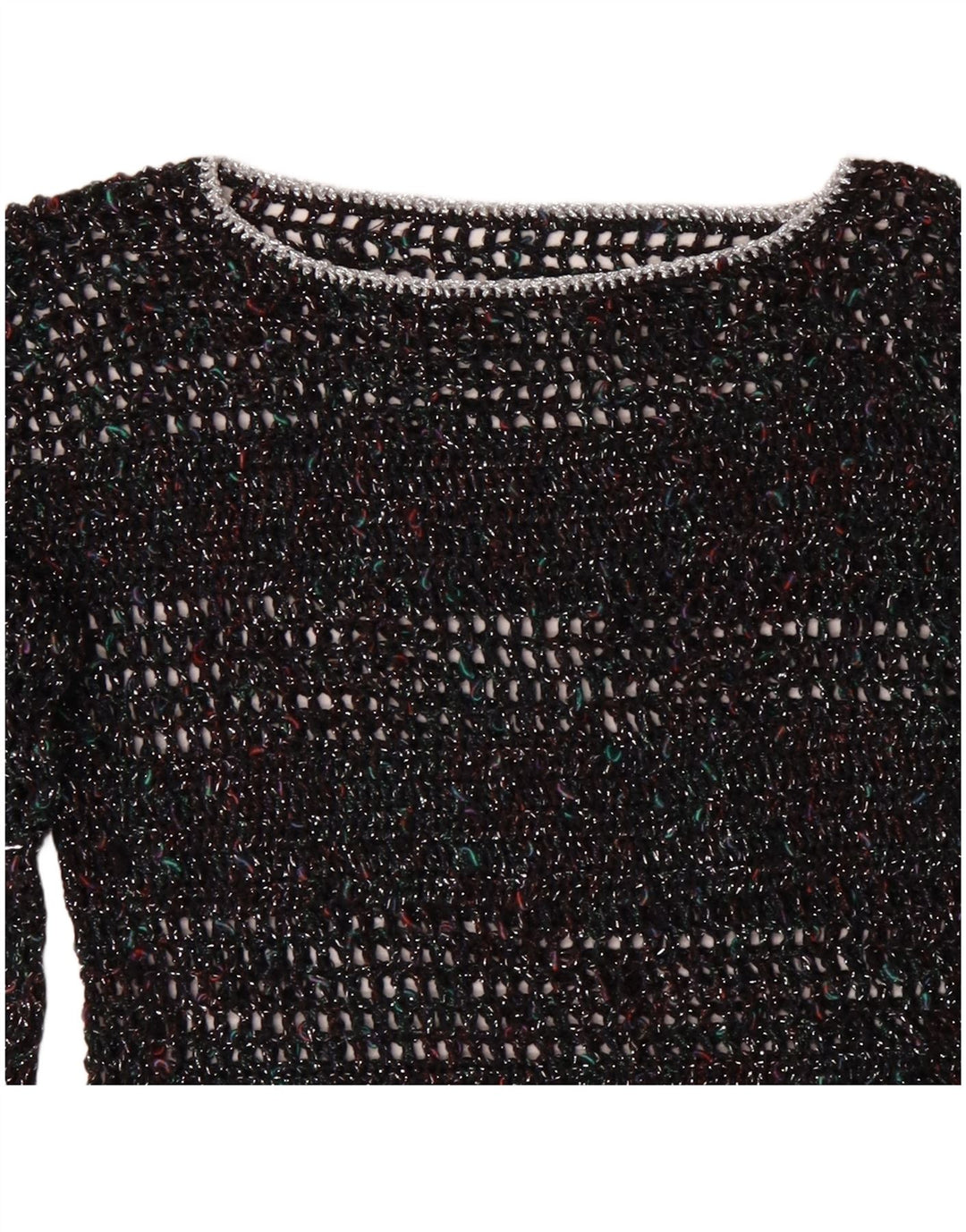 VINTAGE Γυναικείο πουλόβερ με λαιμόκαυστο UK 12 μεσαίου χρώματος