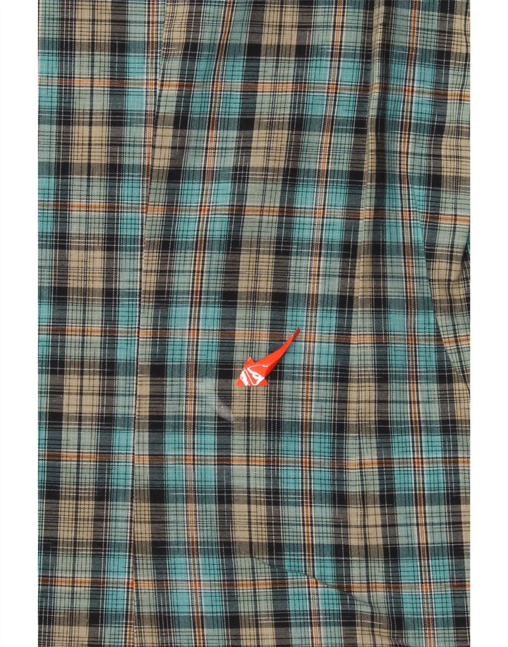 Ανδρικό κοντομάνικο πουκάμισο Hugo Boss XL Μπλε βαμβακερό