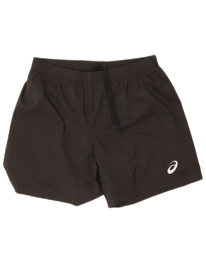 Γυναικείο αθλητικό σορτς Asics UK 14 μεσαίο μαύρο πολυεστέρα