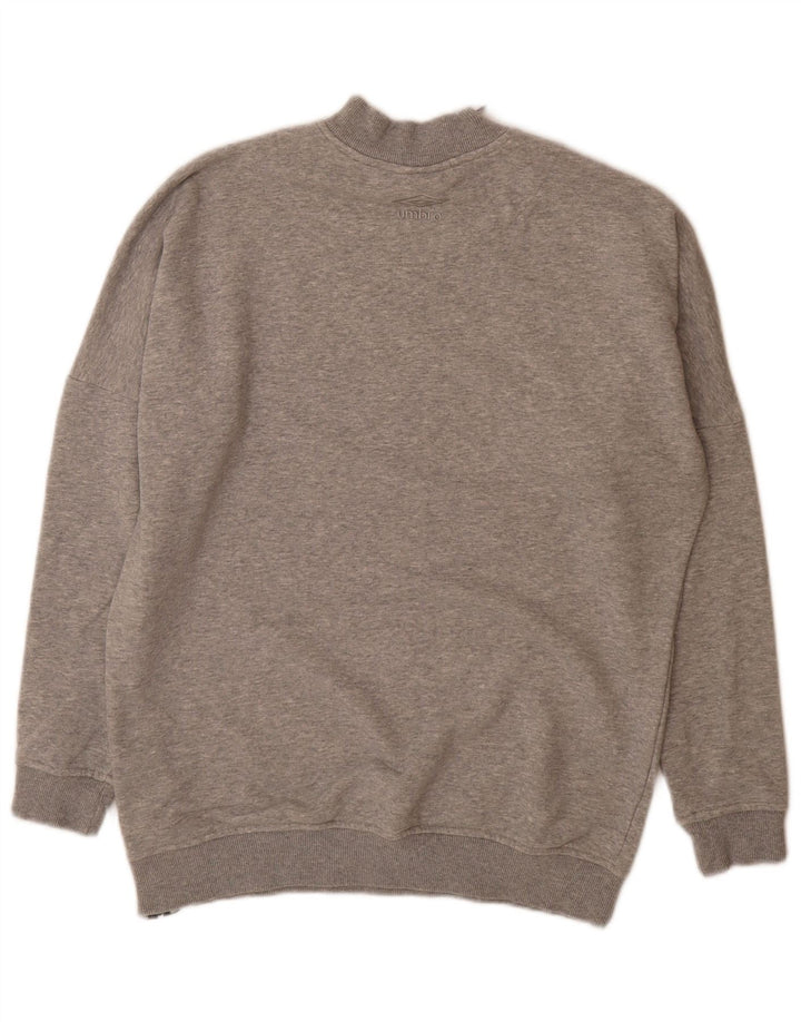Ανδρικό γραφικό φούτερ Umbro Jumper Small Grey Colourblock