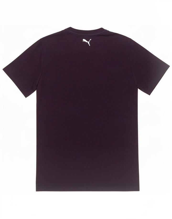 Ανδρικό γραφικό T-Shirt Puma Top από μεσαίο μπλε ναυτικό βαμβακερό