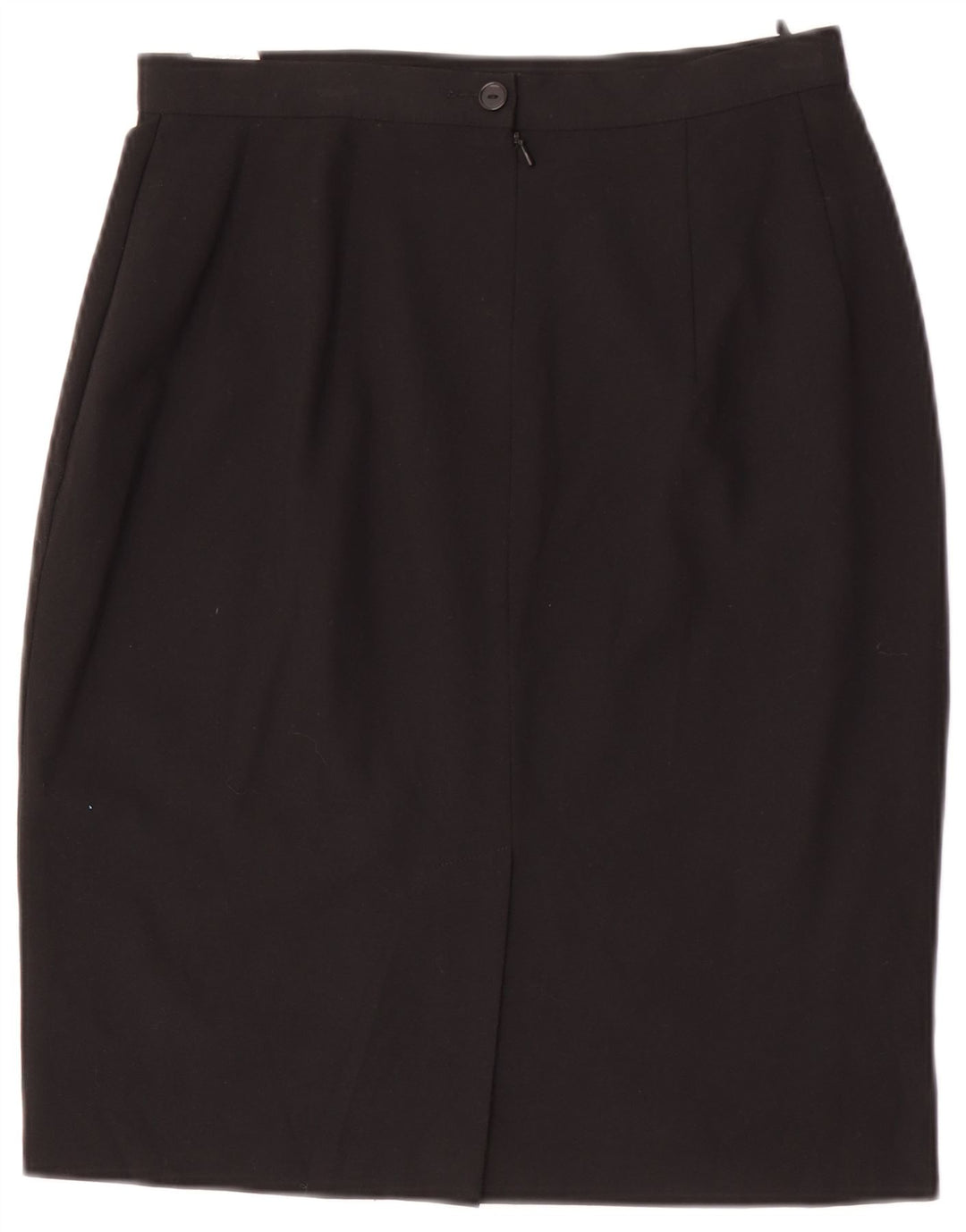 Marks & Spencer Γυναικεία Pencil Φούστα UK 12 Medium W28 Black Polyester