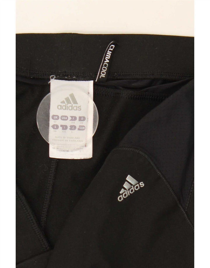 Γυναικεία αθλητική φόρμα Adidas Climacool UK 12 μεσαίο μαύρο πολυεστέρα
