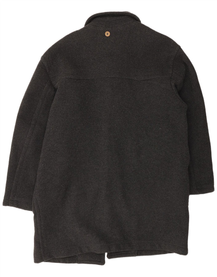 Pit Stop Ανδρικό παλτό Duffle UK 40 Large Grey Wool