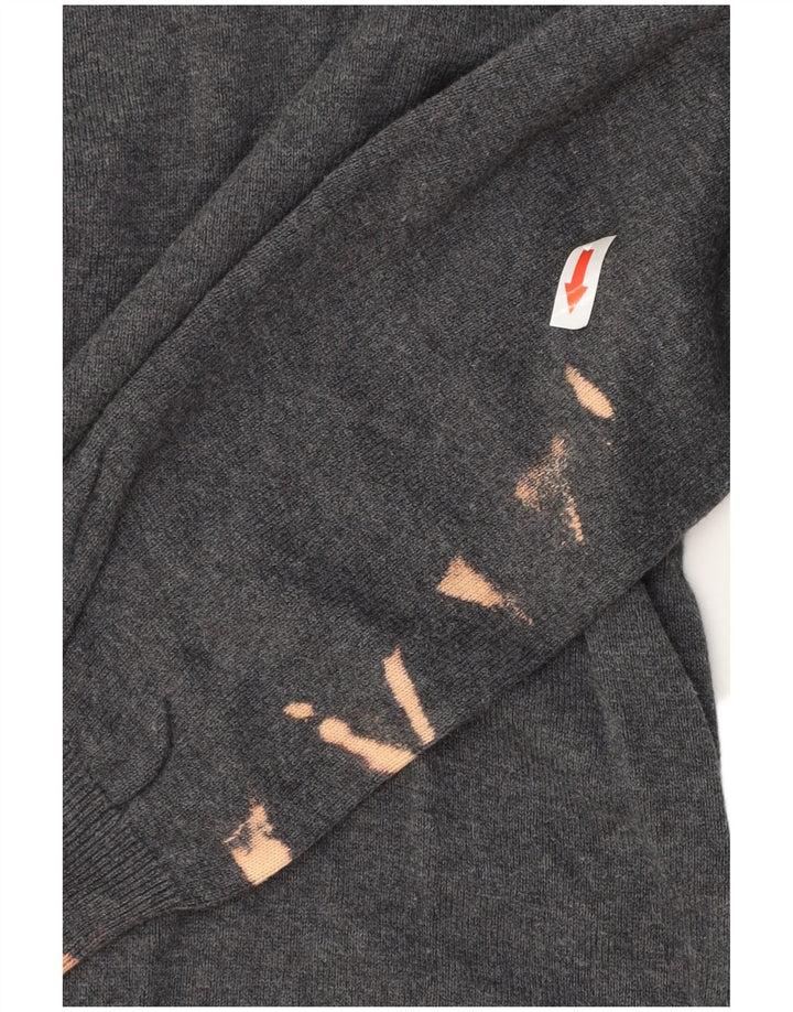 Ανδρικό πουλόβερ John Lewis Crew Neck Jumper μεγάλο γκρι βαμβακερό