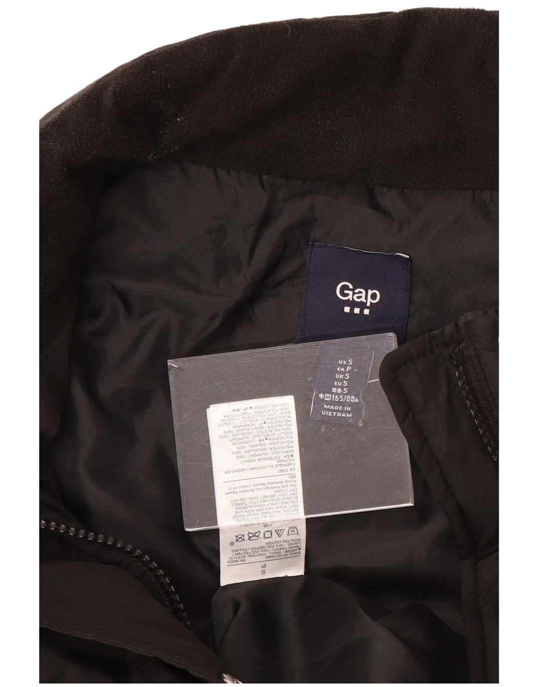 GAP Γυναικεία επένδυση Gilet UK 10 Small Black Polyester