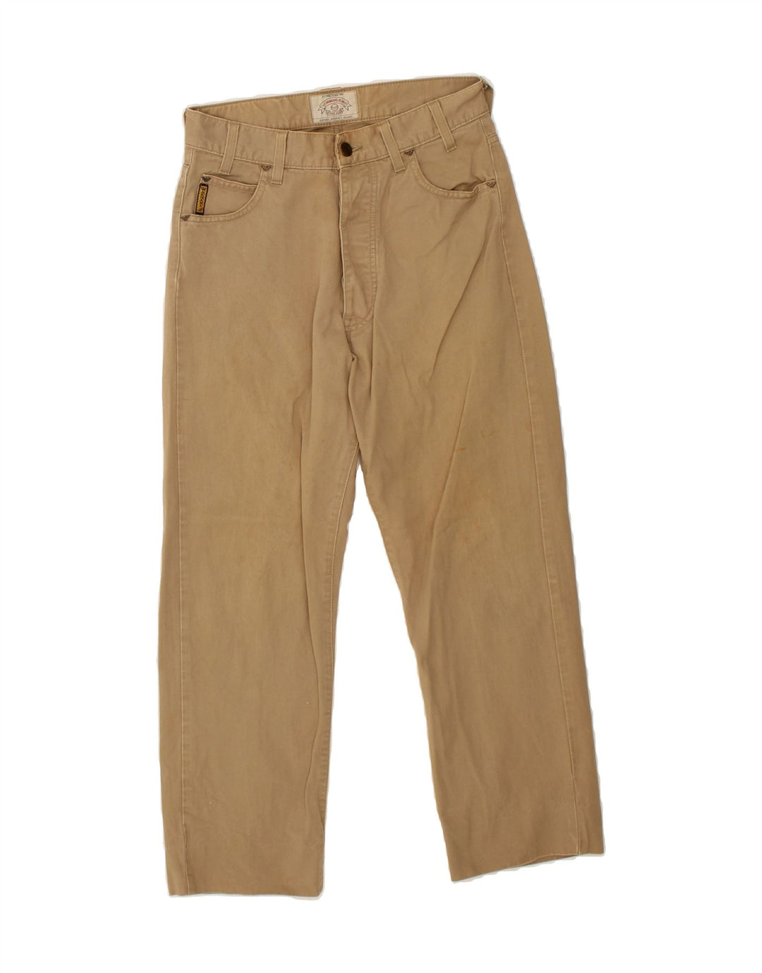 ARMANI Mens Cropped Jeans W27 L25 Beige Cotton Vintage Armani and Second-Hand Armani from Messina Hembry 