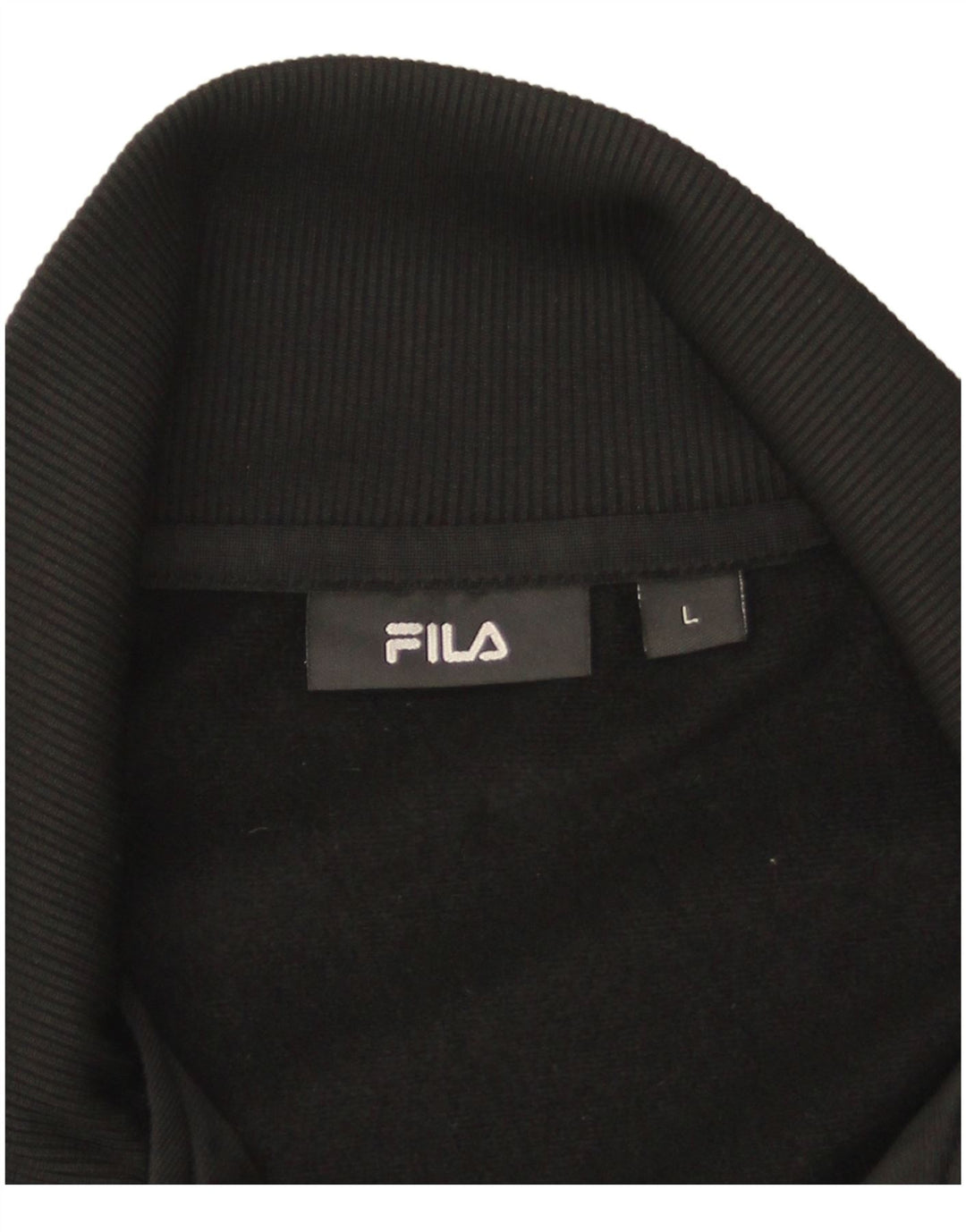 Ανδρική αθλητική φόρμα Fila Top Jacket Μεγάλο Μαύρο Χρώμα Πολυεστέρας