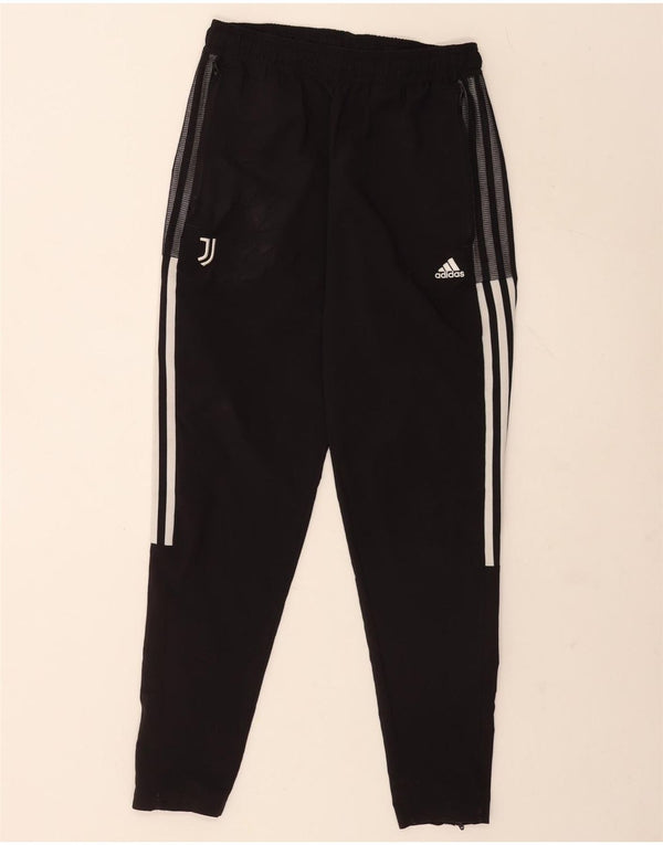 Γυναικεία αθλητική φόρμα Adidas Juventus Παντελόνι UK 8 Small Black Polyester