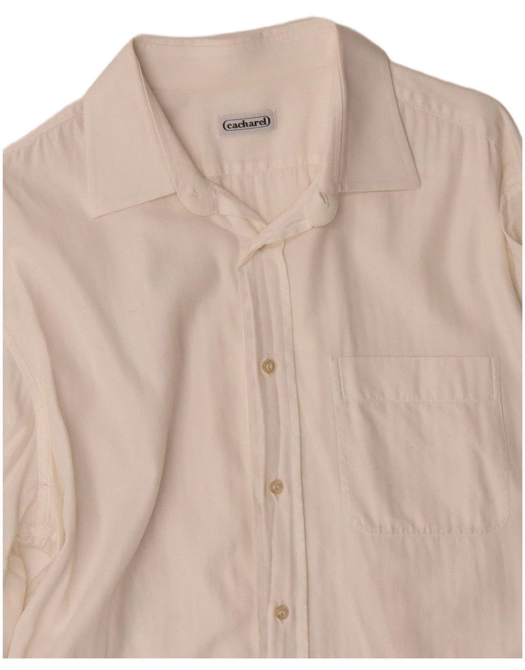 Ανδρικό πουκάμισο Cacharel λευκό μεσαίο