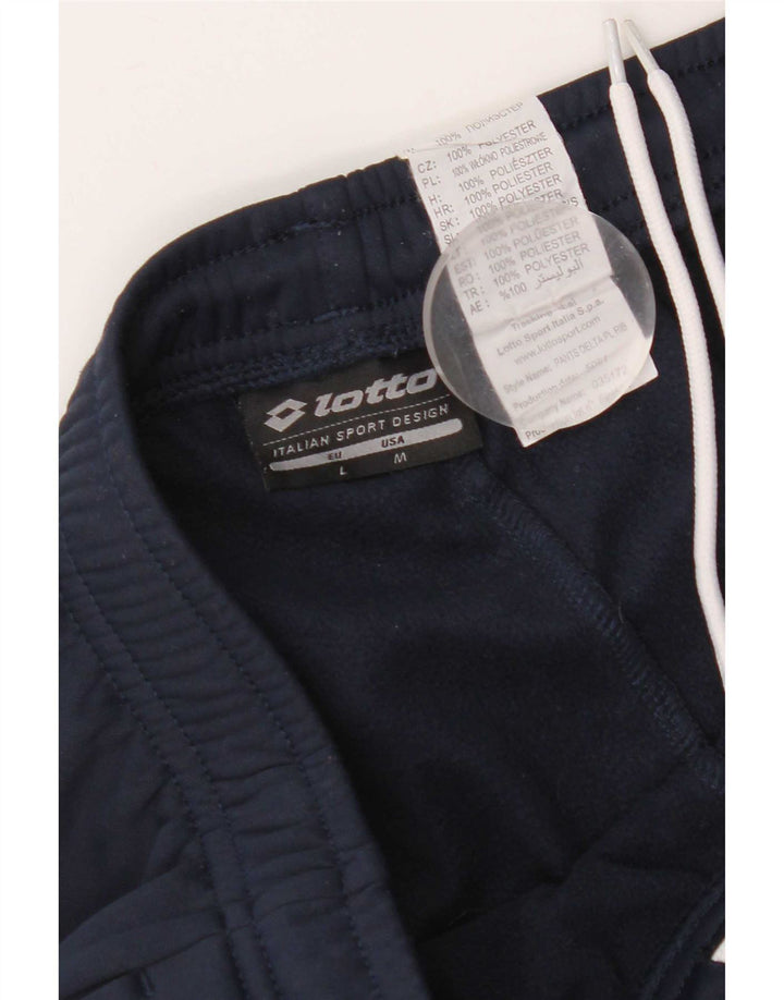 Lotto Ανδρική αθλητική φόρμα Παντελόνι Joggers Medium Navy Blue Polyester