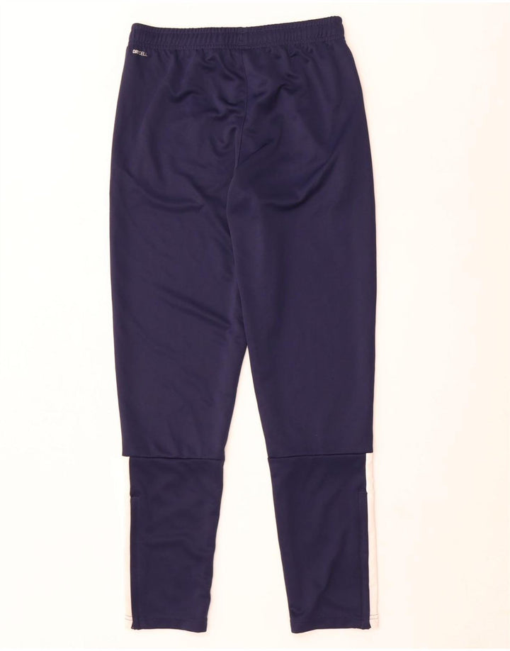 Puma Boys αθλητική φόρμα παντελόνι 13-14 ετών Navy Blue Colorblock Πολυεστέρας