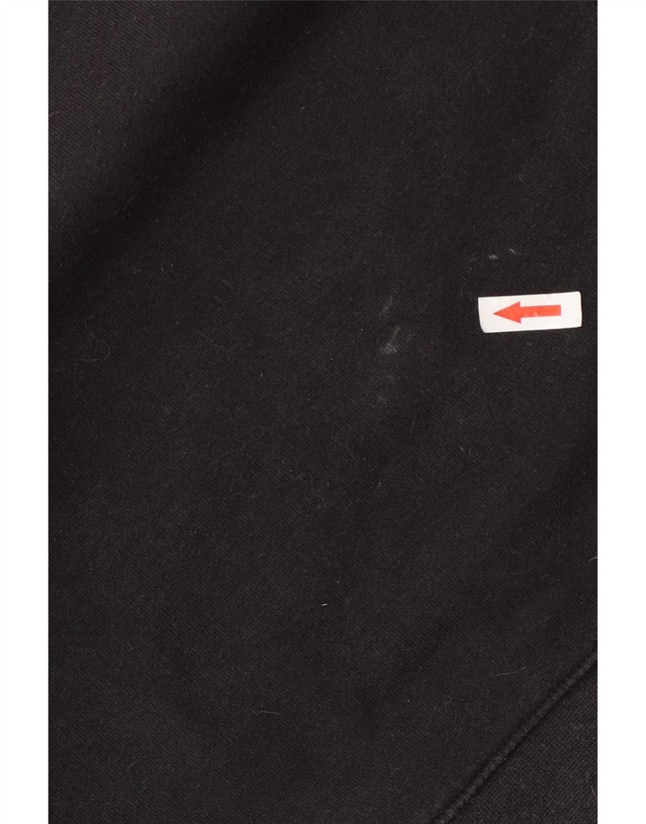 Ανδρικό γραφικό φούτερ Nike, μεσαίο μαύρο, βαμβακερό