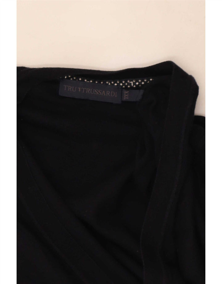 Ανδρικό πουλόβερ ζακέτα Trussardi 2XL Navy Blue
