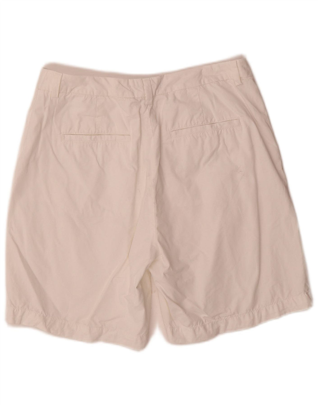 Marks & Spencer Γυναικείο σορτς Chino UK 12 Medium W30 από λευκό βαμβακερό