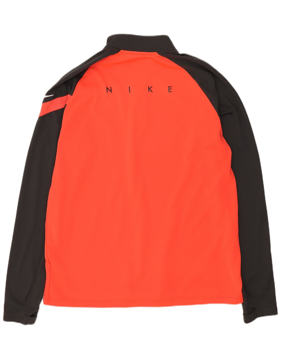 Ανδρική φόρμα πουλόβερ με φερμουάρ Nike Dri Fit Top μεγάλο κόκκινο χρώμα