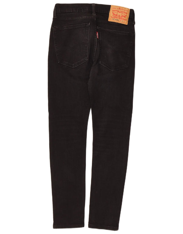 Levi's Mens 519 Hi-Ball Skinny Jeans W32 L28 Μαύρο βαμβακερό
