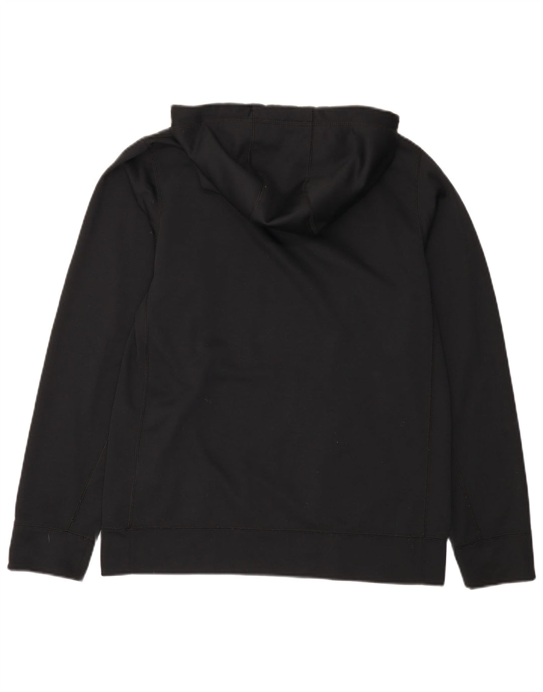 NIKE Ανδρικό γραφικό μπλουζάκι με κουκούλα Therma-Fit Μικρός μαύρος πολυεστέρας