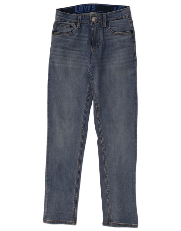 Levi's Boys 502 Tapered Jeans 11-12 ετών W26 L29 Μπλε βαμβακερό