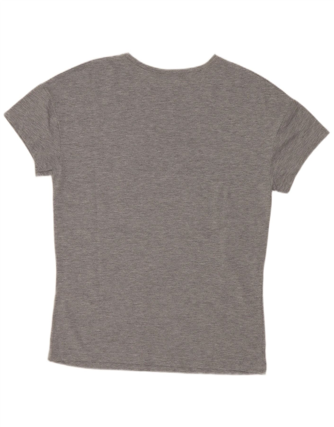 Γυναικείο γραφικό μπλουζάκι Zara Top UK 10 Small Grey Flecked Polyester