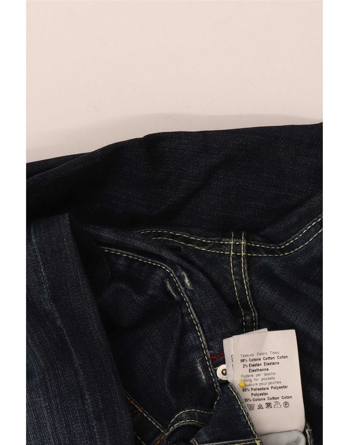 Dondup Ανδρικό Slim Jeans W31 L30 Navy Blue Cotton