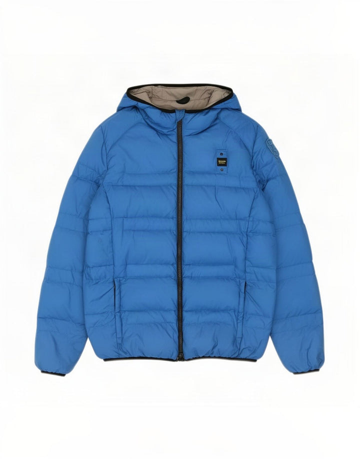 Μπουφάν Blauer Boys Hooded Gadded Jacket 15-16 Years Blue Polyamide