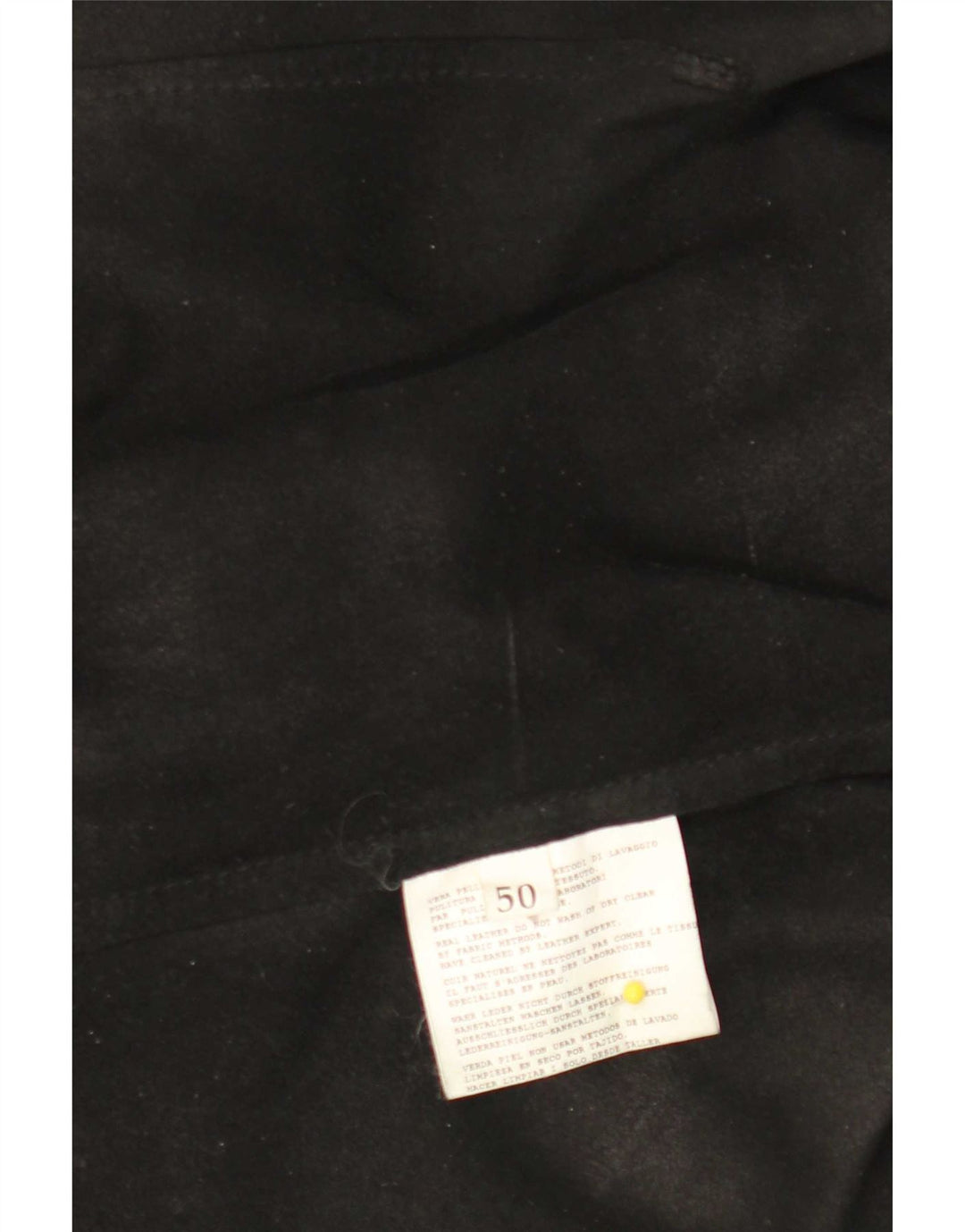 Vintage Γυναικείο Δερμάτινο Πουκάμισο IT 50 XL Μαύρο
