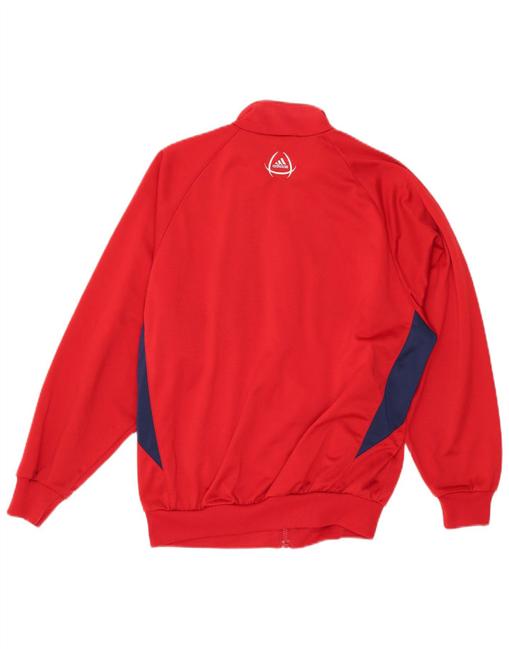 Adidas Boys Graphic αθλητική φόρμα Top Jacket 13-14 ετών Κόκκινο Πολυεστέρας