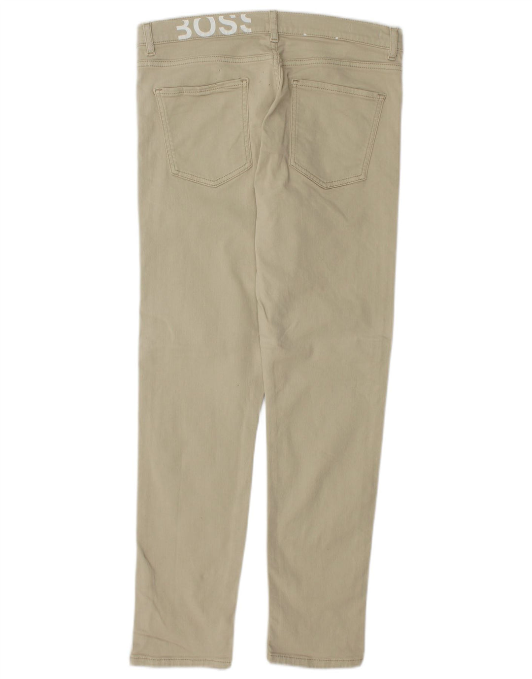 HUGO BOSS Γυναικείο ψηλό ψηλό λεπτό τζιν W29 L28 πράσινο βαμβακερό