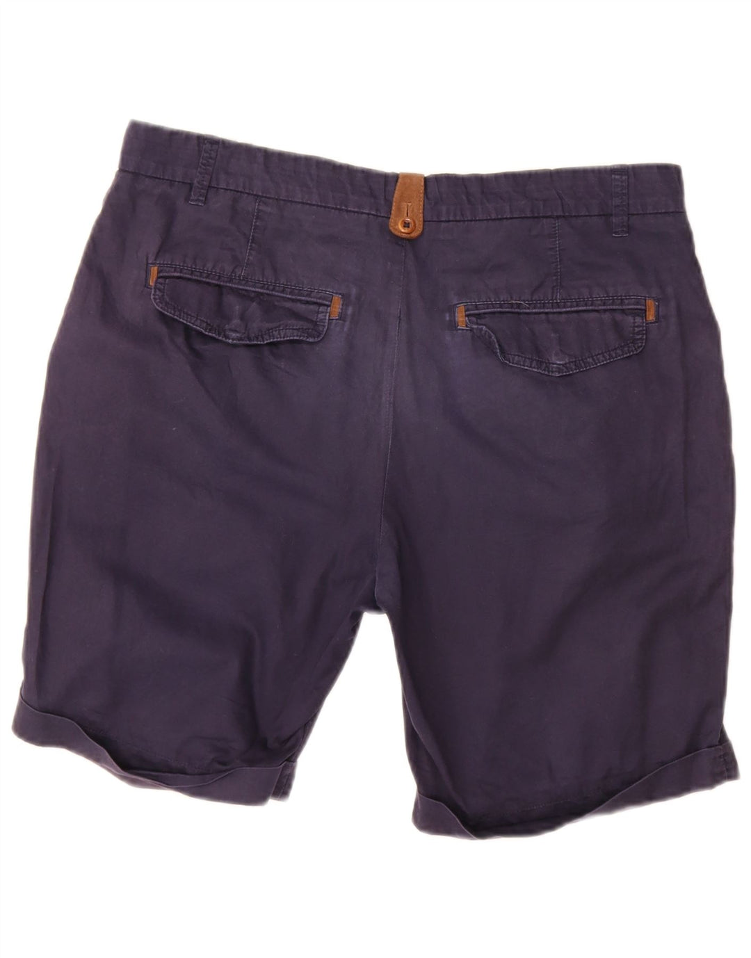 Zara Ανδρικό σορτς Chino EU 42 Large W32 Navy Blue