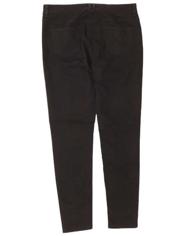 Marks & Spencer Γυναικεία ψηλόμεση τζιν τζιν UK 16 Large W34 L32 Μαύρο