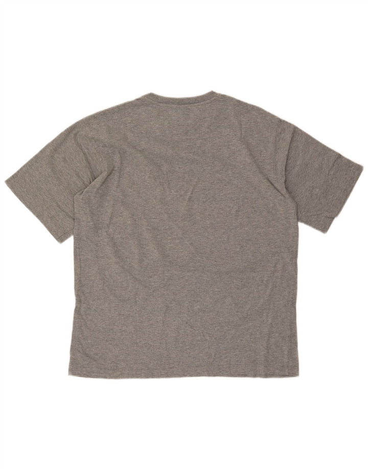 Carrera Ανδρικό T-Shirt Top 2XL Γκρι βαμβακερό