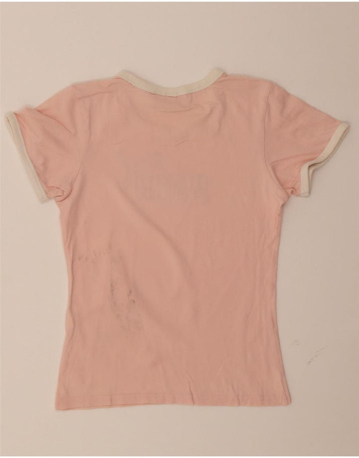 PUMA Womens Graphic T-Shirt Top UK 14 Medium Pink Vintage Puma and Second-Hand Puma from Messina Hembry 