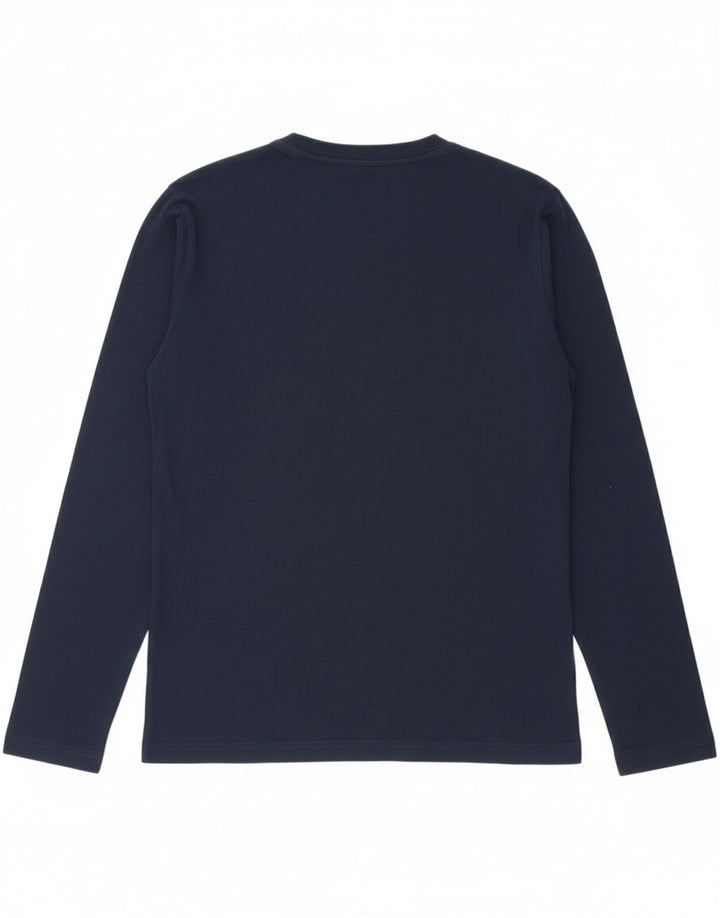 RIFLE Mens Graphic Top Long Sleeve 2XL Navy Blue Cotton Vintage Rifle and Second-Hand Rifle from Messina Hembry 