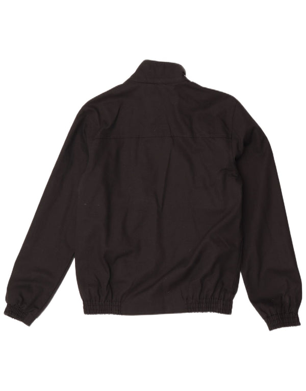 Lyle & Scott Ανδρικό Bomber Jacket UK 36 Small Black Cotton