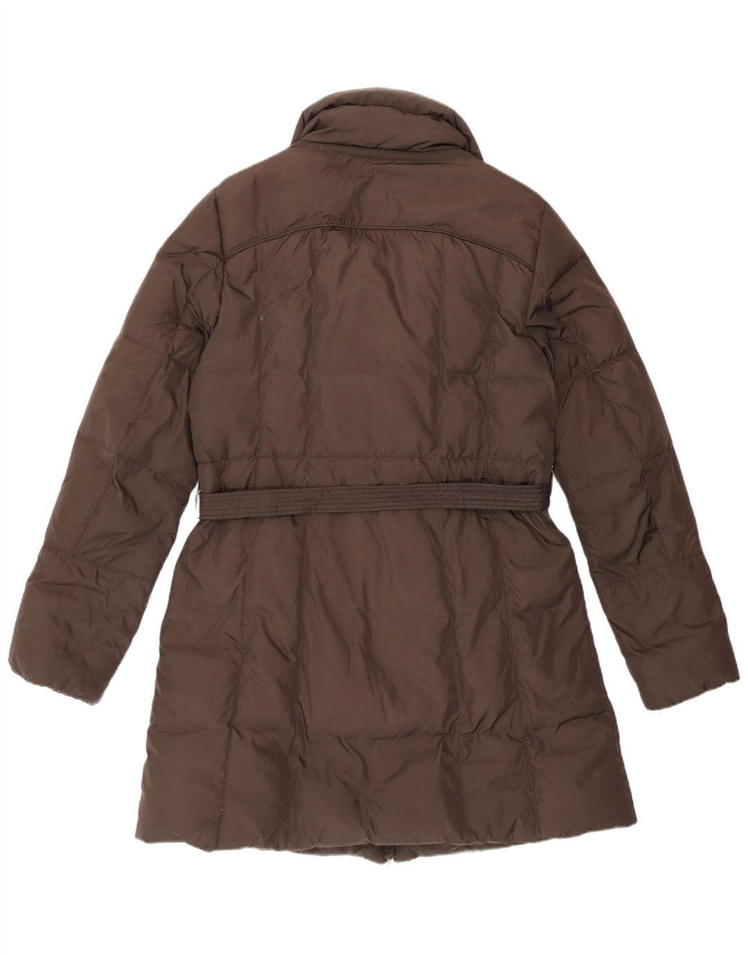 Geox Γυναικείο παλτό UK 14 Large Brown Πολυεστέρας