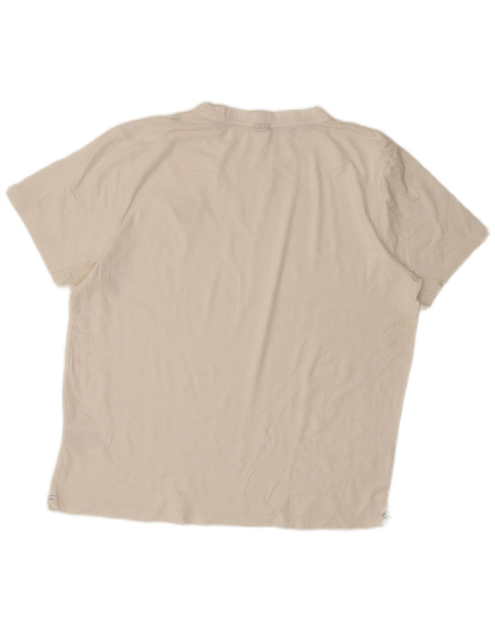 Ανδρικό T-Shirt North Sails Top μεγάλο λευκό βαμβακερό