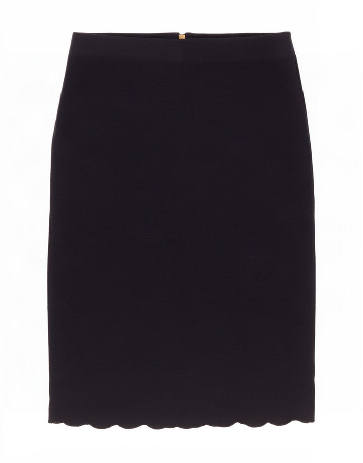 Phase Eight Γυναικεία ίσια φούστα UK 12 Medium W32 Navy Blue Polyester