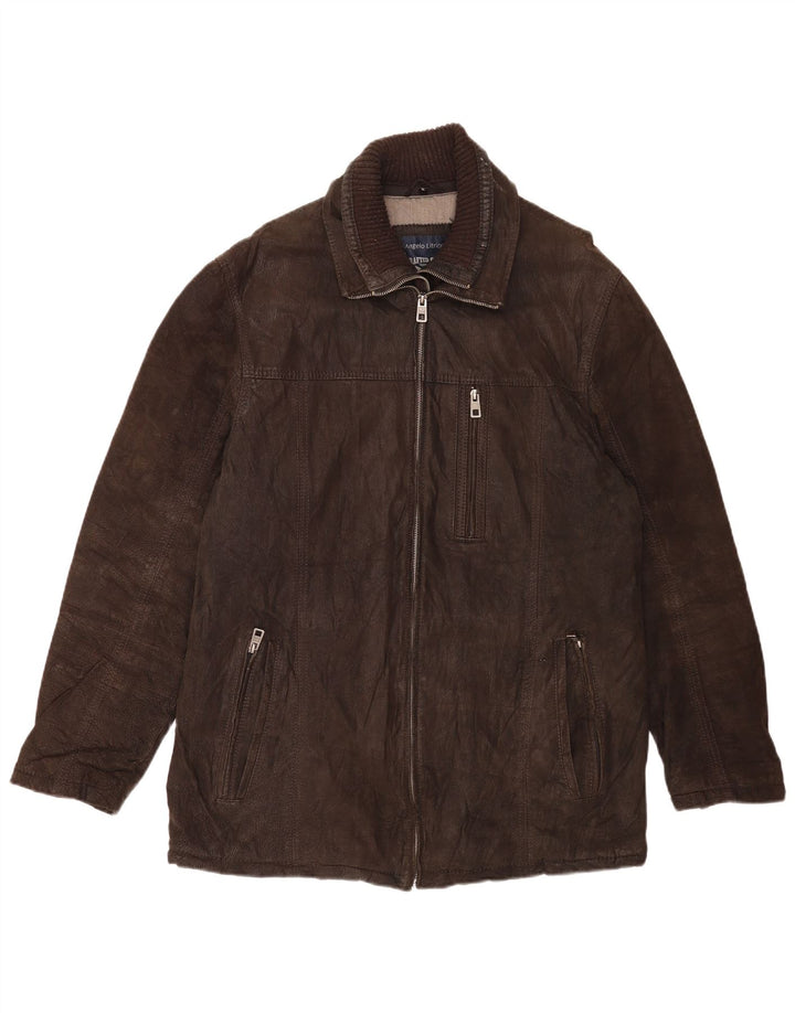 Angelo Litrico Ανδρικό παλτό αντιανεμικό UK 42 XL Black Classic