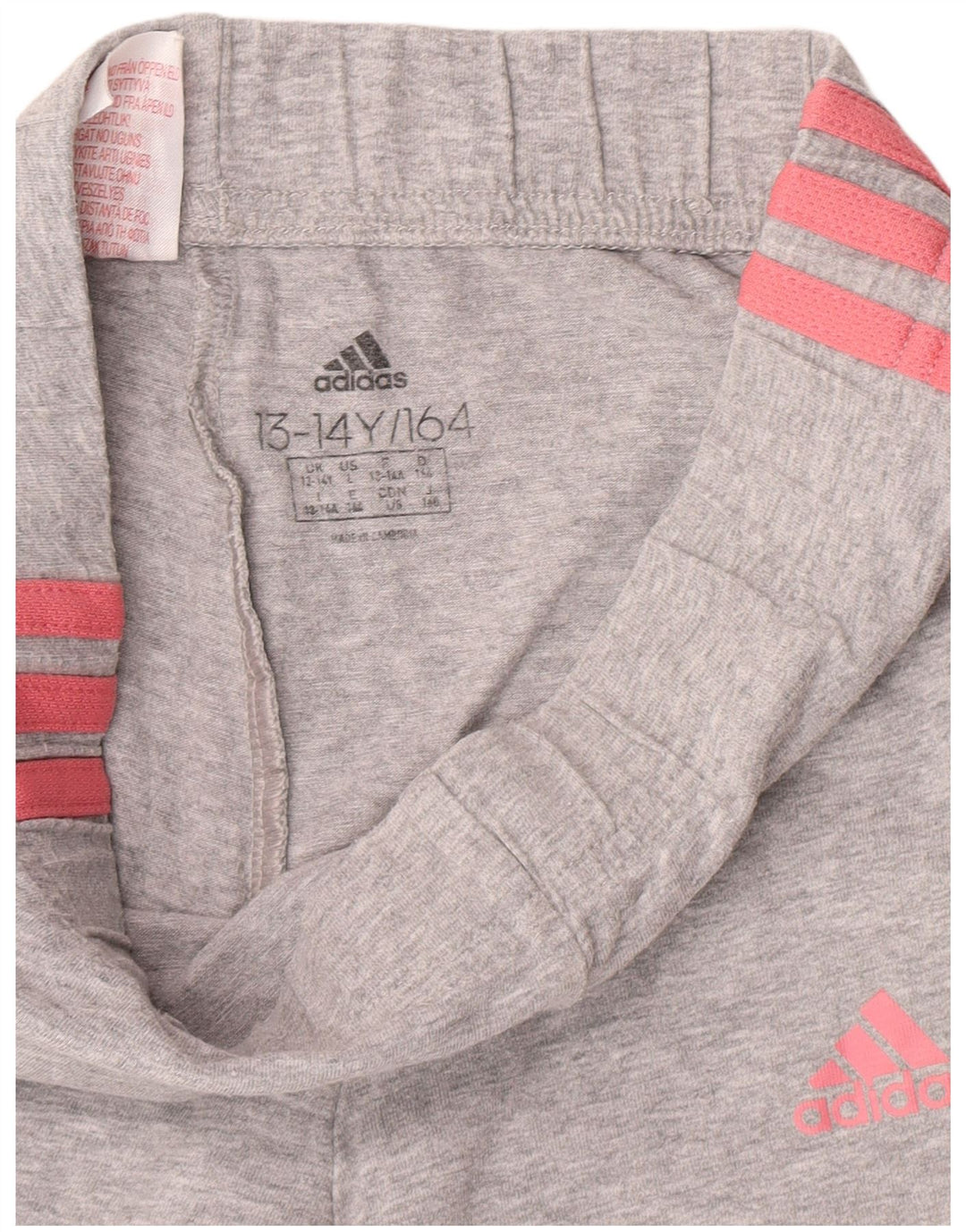 Adidas Κοριτσίστικα κολάν 13-14 ετών Γκρι