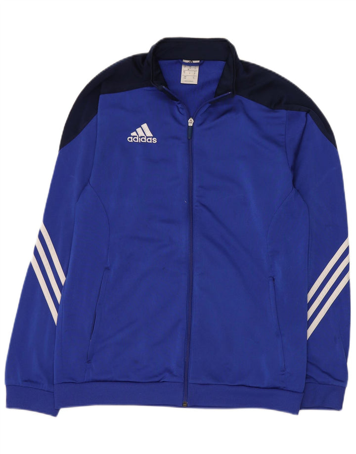 Ανδρική φόρμα Adidas Top Jacket Μεσαίο μπλε πολυεστέρας