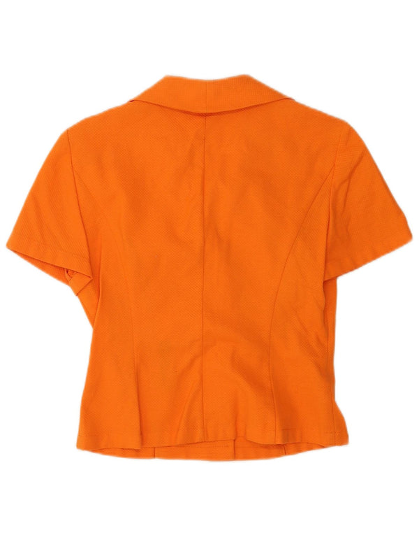 Γυναικεία κοντομάνικη ζακέτα Accento By Marzotto Top 10 Small Orange