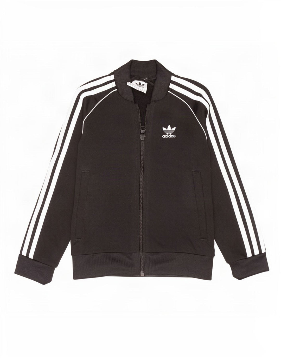 Κορίτσια αθλητική φόρμα Adidas Top Jacket 5-6 Years Black Polyester