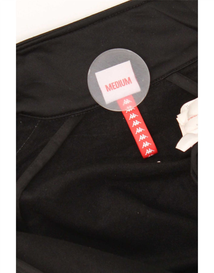 Ανδρική φόρμα φόρμας Kappa Top Jacket μεσαίου μαύρου χρώματος πολυεστέρας